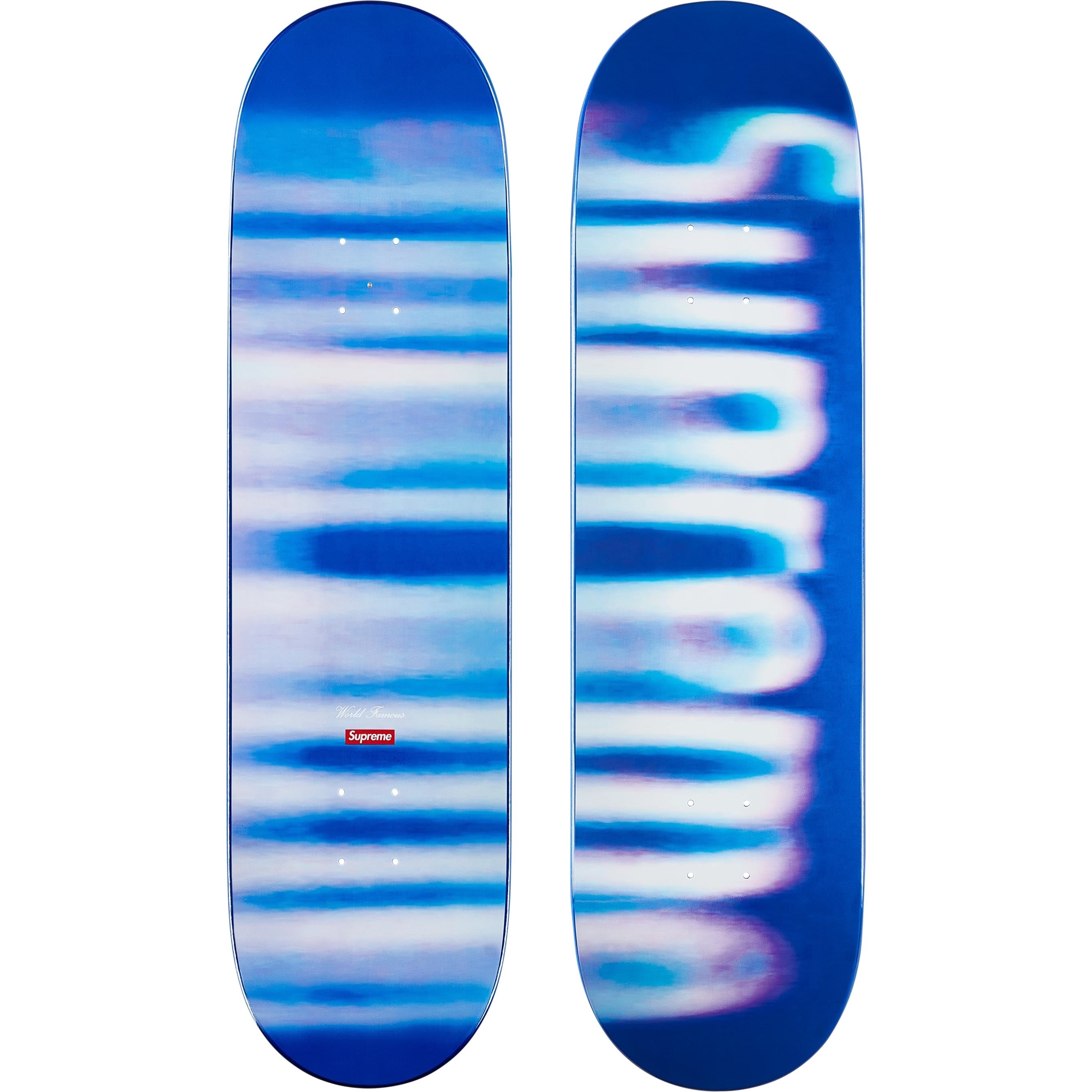 Blurred Logo Skateboard view 2